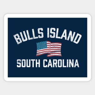 Bulls Island South Carolina SC USA Flag Patriotic Magnet